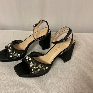 Betsey Johnson Kirra Black Sandals